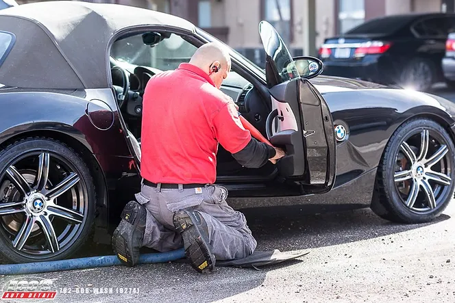 ceramic coating application in Las Vegas by Ecos Auto Detail