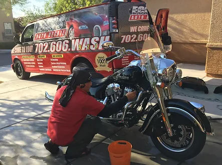 Motorcycles Complete Detailing service