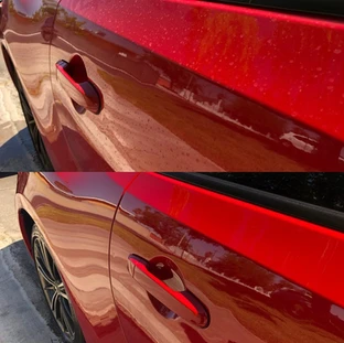 Before and After Ceramic Coating service in Henderson, NV