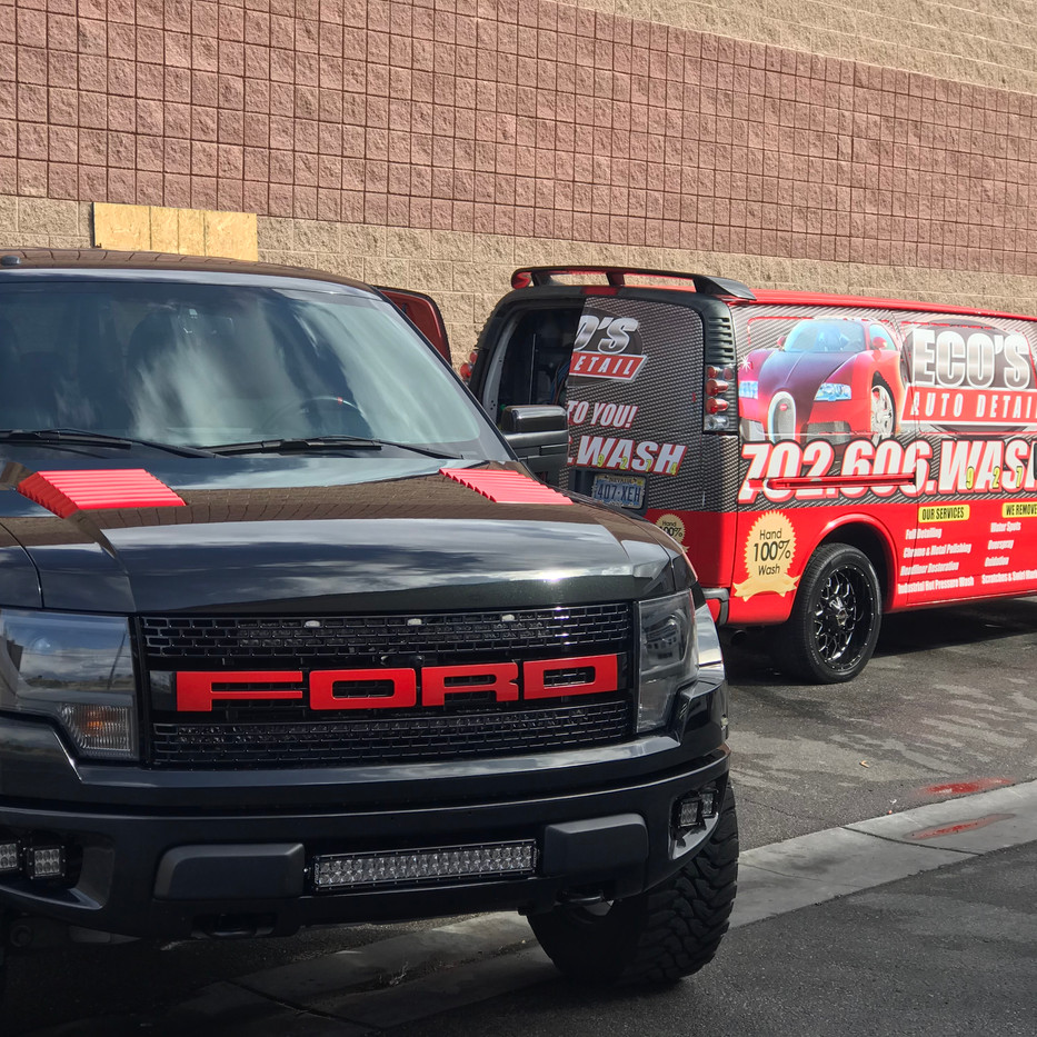 Finished Auto Detailing For Ford F150 In Spring Mountain Rd, Las Vegas, NV