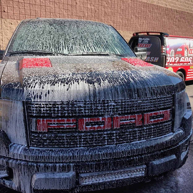 Hand Car Wash For Ford F-150 Raptor next to China Town in Las Vegas